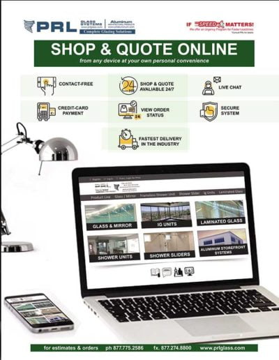 shop glass and aluminum online