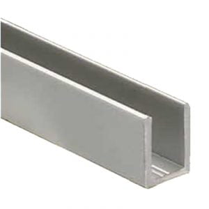 12UCHBN - Deep U-Channel for 1/2" Glass