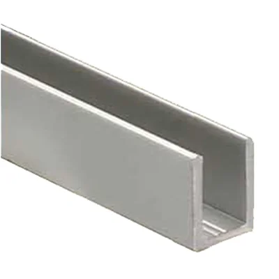 12UCHBN - Deep U-Channel for 1/2" Glass