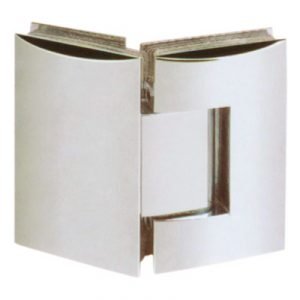 PL-C045BN - Contoured Series 135 Degree Glass to Glass Shower Door Hinge