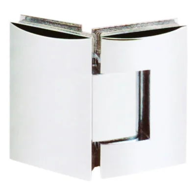 PL-C045CH - Contoured Series 135 Degree Glass to Glass Shower Door Hinge
