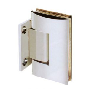 PL-CWMBN - Contoured Series Wall Mount Shower Door Hinge