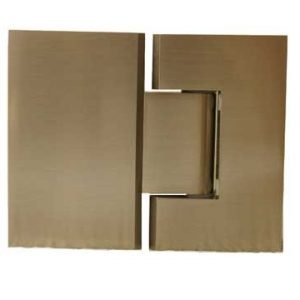 PL-TS180BN - SADE Series 180 Degree Glass/Glass Shower Door Hinge