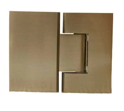 PL-TS180BN - SADE Series 180 Degree Glass/Glass Shower Door Hinge