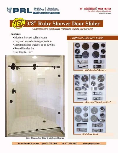 Shower Door Slider