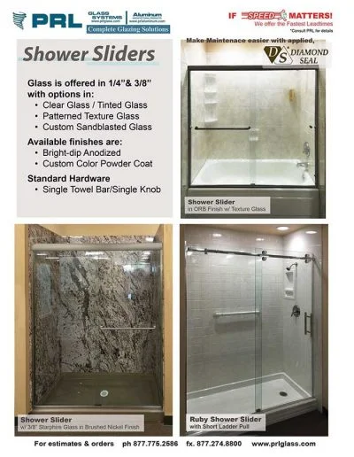 Shower Sliders