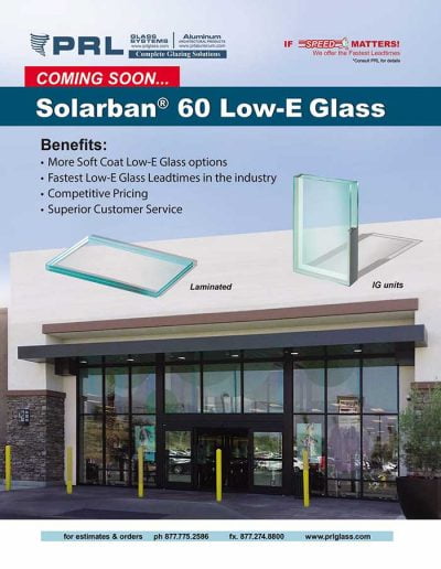 Solarban® 60 Low-E Glass
