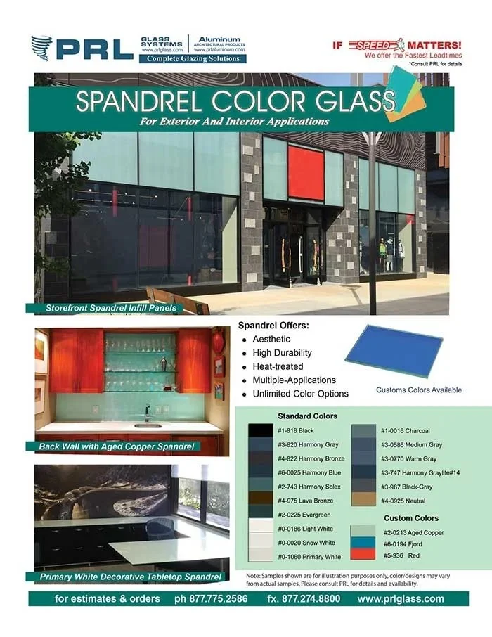 Spandrel Glass Coating Uses
