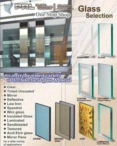 Storefront Glass Types
