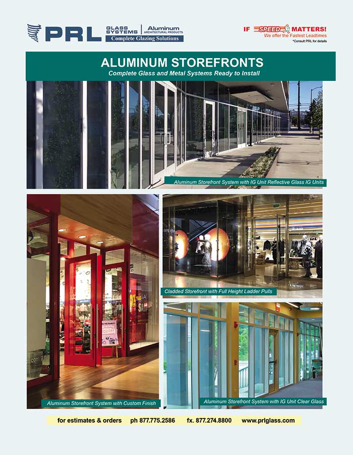 Storefront Glazing Systems