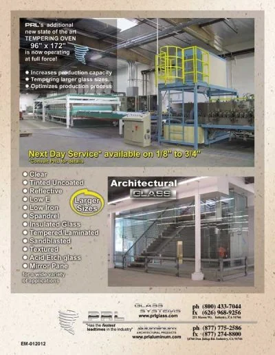 Tempered Glass Fabricator