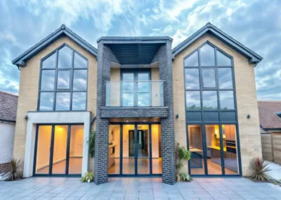 Energy Efficient Thermally Broken Glass Doors