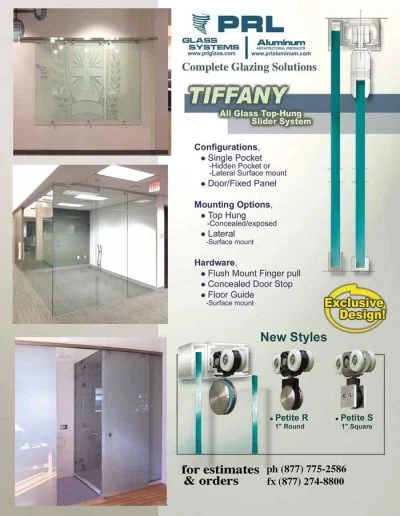 Tiffany Interior Glass Sliding Door System