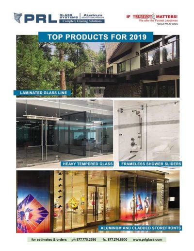 top four performing products 2019